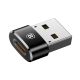 3. Adapter Baseus Mini przejściówka z USB-C na USB-A - czarny
