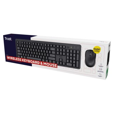 7. Klawiatura i mysz Trust Ody II Wireless