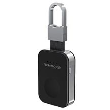 Terratec Charge AIR Key 950 mAh Bezprzewodowe ładowanie Czarny, Srebrny