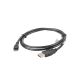2. Kabel Lanberg CA-USBM-10CC-0010-BK (USB 2.0 M - Micro USB M; 1m; kolor czarny)