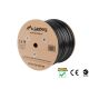 9. Kabel sieciowy zewnętrzne Lanberg LCU6-21CU-0305-BK (UTP; 305m; kat. 6; kolor czarny)