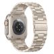2. Bransoleta Tech-Protect Stainless na Apple Watch 44 / 45 / 46 / 49 mm - srebrno-złoty