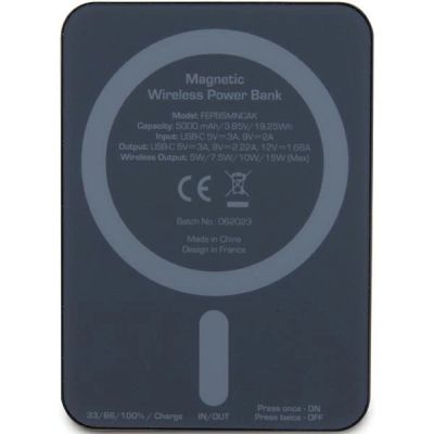 3. Powerbank Ferrari Metal Logo MagSafe 15W 5000mAh - czarny