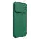 2. Nillkin CamShield S Case etui iPhone 14 Pro Max pancerny pokrowiec osłona na aparat zielone