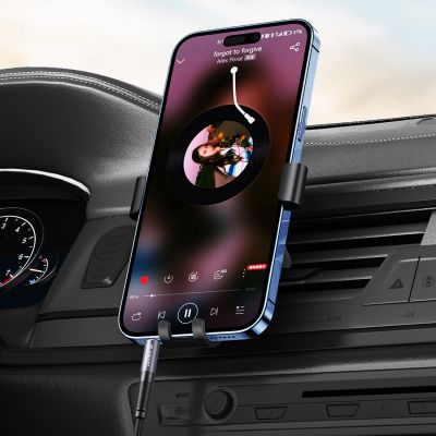 5. Kabel kątowy audio Orico AXW mini jack 3.5 mm męski do męskiego 5 m - czarny