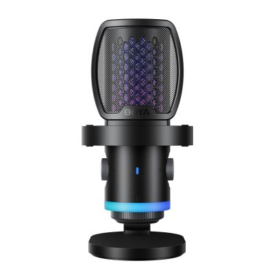 3. Mikrofon gamingowy BOYA CastMic G40 przewodowy USB-C - czarny