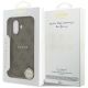 8. Etui Guess 4G Ring Classic Logo MagSafe na iPhone 17 - brązowe
