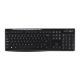 4. Klawiatura bezprzewodowa Logitech K270 RF Wireless QWERTZ Niemiecki Czarny
