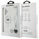 7. Etui Karl Lagerfeld Crossbody IML Karl Head Magsafe na iPhone 16 - przezroczyste