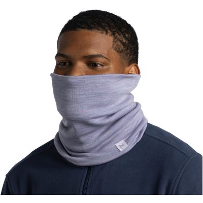 3. Bandana BUFF MERINO HEAVYWEIGHT NECK WARMER SOLID IRIS