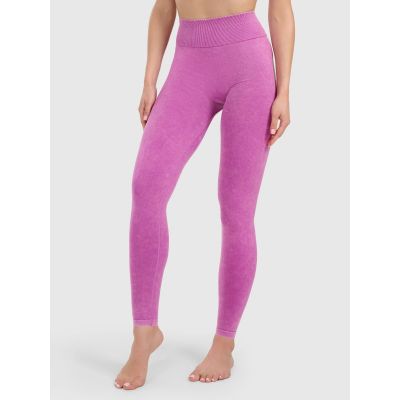 5. Legginsy do jogi i pilatesu bezszwowe damskie 4F 4FWAW25TFTIF407-54A