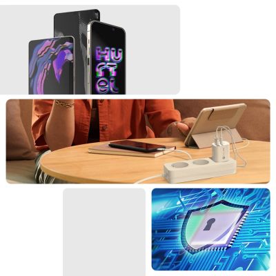 6. Ładowarka sieciowa A6MaxC 20W USB-A USB-C z kablem USB-C - USB-C 1m - biała
