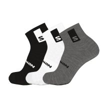 SALOMON EVERYDAY ANKLE 3-PACK BLACK-WHITE-MED GR LC2086700