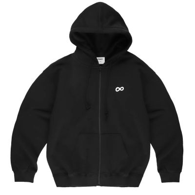 Prosto Infinity Zip Hoodie KL261MSWE2031 Czarne L