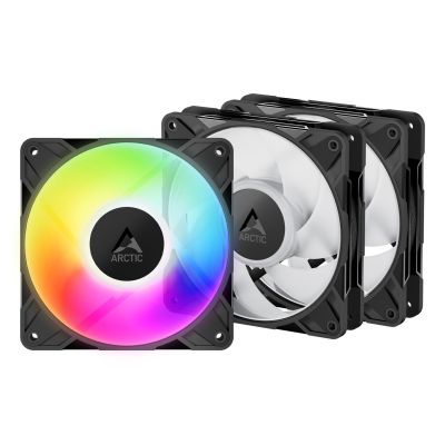 2. Wentylator ARCTIC LĂCo 120*120*25 P12 Pro A-RGB 3-pak