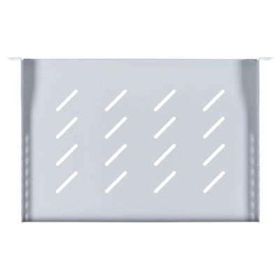 9. LANBERG PÓŁKA DO SZAF 19" 600MM (1U, 483X330MM) SZARA AK-1004-S