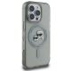 4. Etui Karl Lagerfeld IML Metal Karl&Choupette Head MagSafe na iPhone 16 Pro Max - czarne