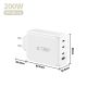5. Ładowarka sieciowa Tech-Protect NC200W-GaN 4-Porty 200W - biała
