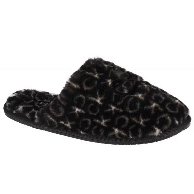 2. Kapcie Calvin Klein Slipper Mule Fur Mono W HW0HW00536-0GK