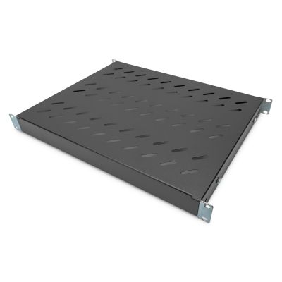 2. Digitus Półka ze zmiennymi szynami mocującymi do montażu stałego w szafach 483 mm (19")