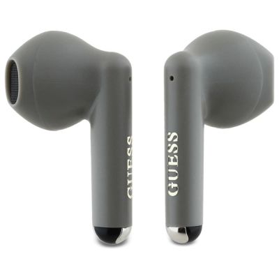 2. Guess słuchawki Bluetooth GUTWSJ14ESGE    TWS + stacja dokująca taupe Printed Classic Logo