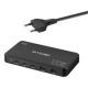 Sieciowa stacja ładująca BlitzWolf 5 w 1 czarna / 120W / 2xUSB-A / 3xUSB-C