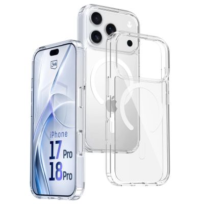 16. Etui 3mk Armor MagCase na iPhone 17 Pro - przezroczyste