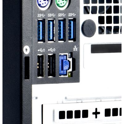 4. SmartKeeper Basic "RJ45 Port" Blocker dunkelblau 10 Stk.+Key