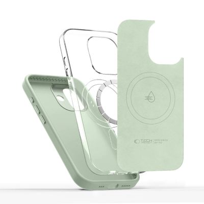 4. Etui Tech-Protect Uniq MagSafe na iPhone 17 - zielone