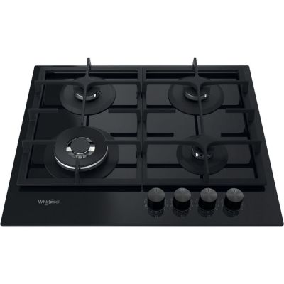 3. Whirlpool AKTL 629/NB1 płyta kuchenna Czarny Wbudowany 59 cm Gaz 4 stref(y)