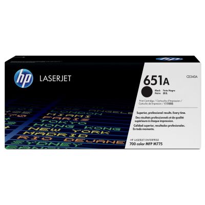 TONER CARTRIDGE 651A BLACK/.