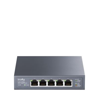 5. Switch niezarządzalny Cudy HS105 5x10/100/1000/2500Mbps