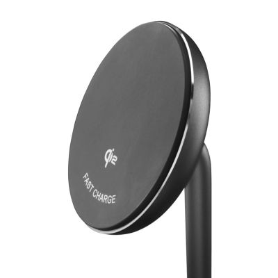 7. Hama 00201738 ładowarka do urządzeń przenośnych Słuchawki, Smartfon Czarny USB Bezprzewodowe ładowanie Szybkie ładowanie Wewnętrzna