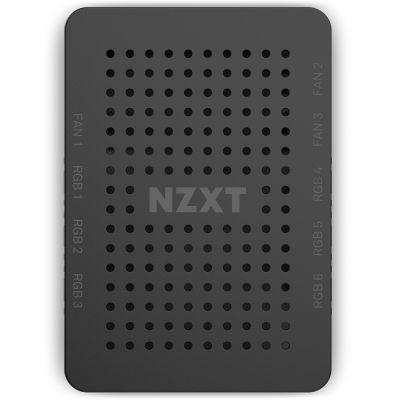 3. NZXT AC-CRFR0-B1 regulator prędkości wentylatora 9 kan. Czarny