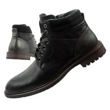 Wrangler George  buty męskie sztyblety trzewiki eleganckie modne czarne