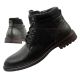 Wrangler George  buty męskie sztyblety trzewiki eleganckie modne czarne