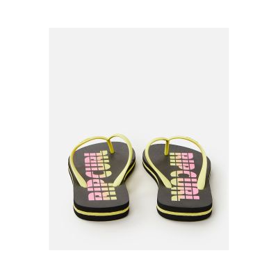 4. Japonki RIP CURL Wave Shapers Logo - czarny