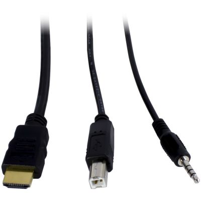 3. Inter-Tech AS-42HA HDMI przełącznik KVM Czarny