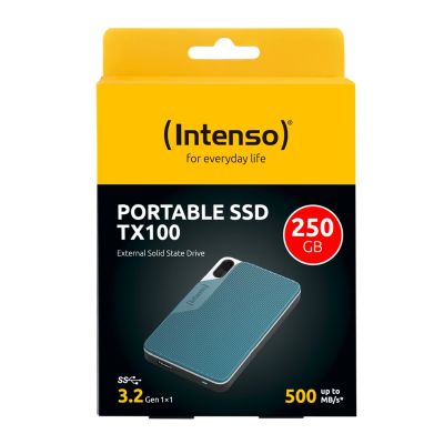 2. Dysk zewnętrzny SSD Intenso TX100 250GB Niebieski