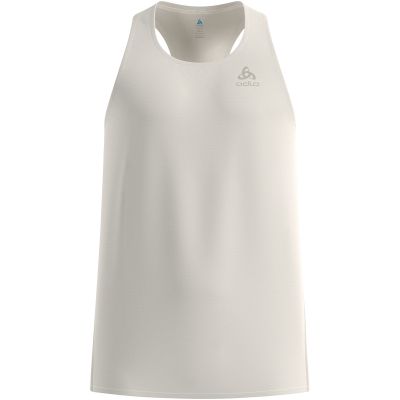 3. Koszulka tech. bez rękawów męska ODLO Tank crew neck ZEROWEIGHT CHILL-TEC beżowa