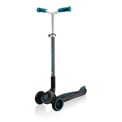 16. Hulajnoga 3-kołowa Globber Master Prime / Black - Teal 664-105