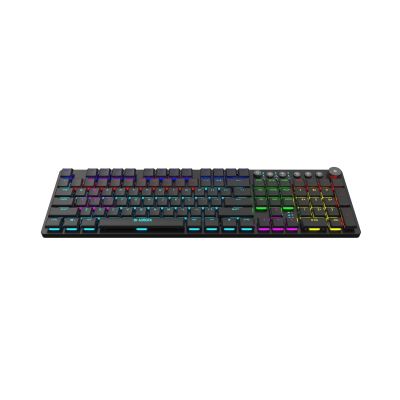 35. KLAWIATURA I-BOX AURORA K-6 RGB, MECHANICZNA, RED SWITCH, LOW PROFILE GAMING