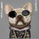 7. Etui Nimmy Glasses Cool Dog na iPhone 16 Pro Max - szare