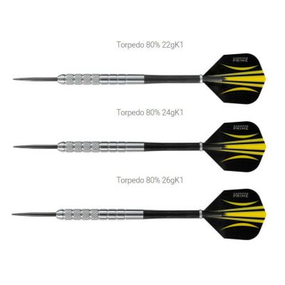 6. Rzutki Harrows Torpedo 80% Steeltip HS-TNK-000013163