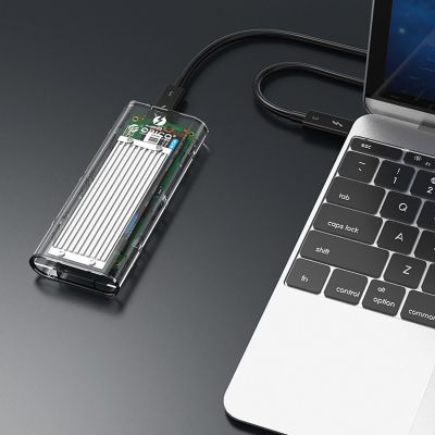 4. Kieszeń dyskowa Orico TCM2-C3 M.2 NVME na USB-C 10Gb/s - szara