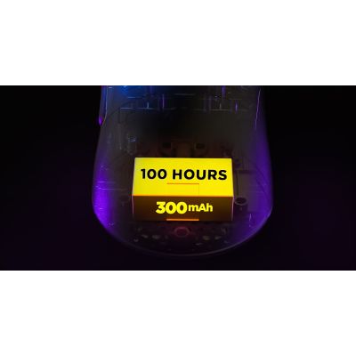 15. HATOR Quasar 3 Ultima 8K Wireless myszka Gaming Po prawej stronie RF Wireless + Bluetooth + USB Type-C Optyczny 30000 DPI