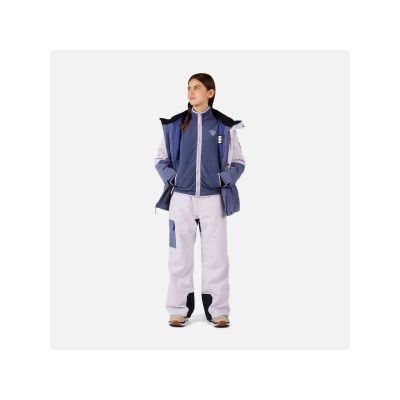 2. Bluza dziecięca ROSSIGNOL JR STRAWPILE FLEECE FZ niebieska