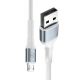 11. Kabel 3mk Hyper Cable N-SERIES USB-A / MicroUSB 1m 5V/2.4A 12W / biały