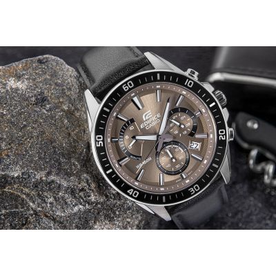 4. Zegarek Męski CASIO EDIFICE EFR-552L-5AVUEF + BOX