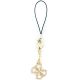Zawieszka Guess 4G Glitter Charm - złota